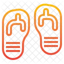 Flip Flop Footware Sandals Icon