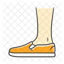 Schuh Schuhwerk Slipper Icon