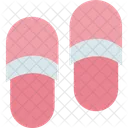 Slipper Hotel Slippers Guest Footwear Icon