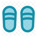 Slipper Sandal Shoes Icon