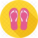 Slippers Flip Flops Footwear Icon