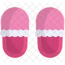 Slippers Footwear Sandals Icon