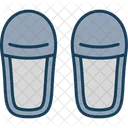 Slippers Foot Ware Sandals Icon