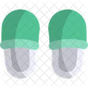 Slippers Footwear Sandals Icon