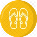 Slippers Footwear Sandals Icon