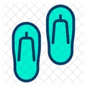 Flip Flops Footwear Icon