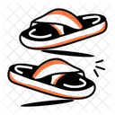 Footwear Slippers Shoes Icon