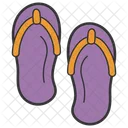 Flip Flops Slippers House Slippers Icon