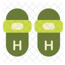 Slippers Hotel Service Icon