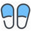 Slippers Wellness Footwear Icon