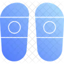 Slippers Footwear Shoes Icon