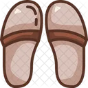 Slippers Footwear Sandals Icon