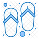 Slippers Flip Flops Sandals Icon