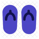 Slippers Shoes Sandals Icon