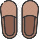 Slippers Retire Footwear Icon