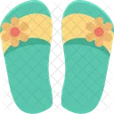 Slippers Hotel Home Icon