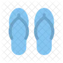 Slippers Beach Shoes Icon