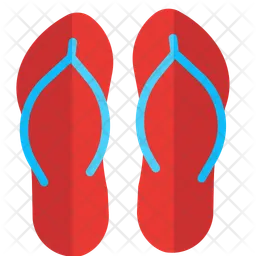 Slippers Footwear  Icon