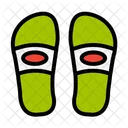 Slippers Footwear Comfort Icon