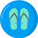 Slippers Footwear Sandals Icon