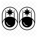 Slippers Footwear Sandals Icon