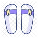 Slippers Footwear Sandals Icon