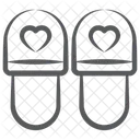 Footwear Slippers Sandals Icon