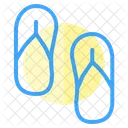Sandals Slippers Footwear Icon