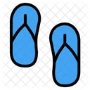 Sandals Beach Summer Icon