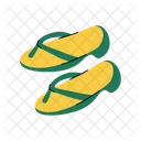 Slippers Footwear Sandals Icon