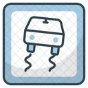 Slippery road sign  Icon