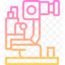 Slit Lamp Ophthalmology Eye Test Icon