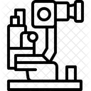 Slit Lamp Ophthalmology Eye Test Icon