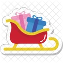 Slitta Regalo Scatola Icon