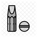 Slopt Head Screwdriver Bit  Icon