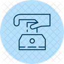 Slot de pagamento em dinheiro  Ícone