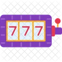 Slot Machine Casino Game Icon