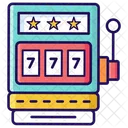 Video Game Slot Machine Gambling Icon