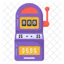 Slot Gaming Slot Machine Gaming Device Icon
