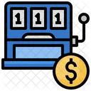 Slot Machine Coin Machine Casino Game Icon
