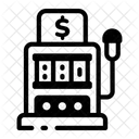 Slot Machine Lottery Raffle Icon