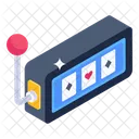 Arm Bandit Slot Machine Casino Game Icon