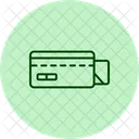 Slot para pagamento com cartão  Ícone