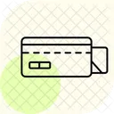 Slot para pagamento com cartão  Ícone