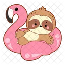 Sloth Animal Summer Icon