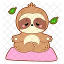 Sloth Animal Summer Icon