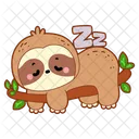 Sloth Animal Summer Icon