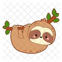 Sloth Animal Summer Icon