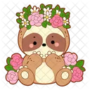 Sloth Animal Summer Icon