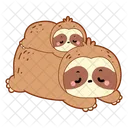 Sloth Animal Summer Icon